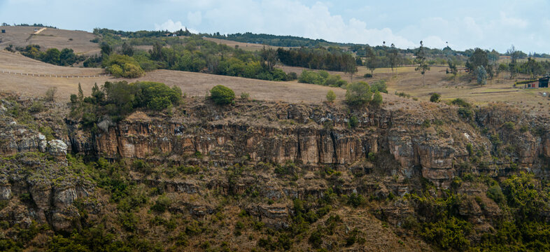 Landscape in the mountains