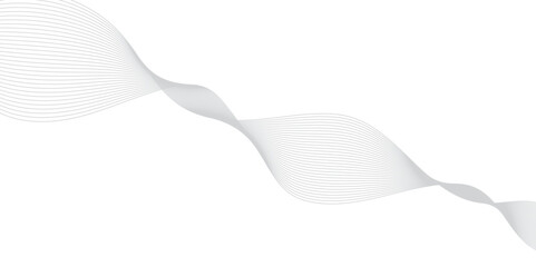 white wave background, vector illustration , digital art 