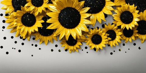 sunflower in a circle
