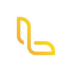 Obraz premium L VECTOR LOGO