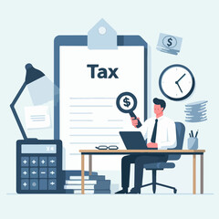 tax audit illustration