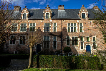Houses in Le Beguinage, Leuwen, Belgium