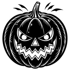 halloween pumpkin isolated vector flat illustration,Halloween scary ghostly monsters house,Cute cartoon spooky characters,Holiday Silhouette,Hand drawn trendy Vector illustration,svg halloween pumpkin