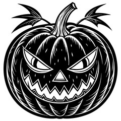 halloween pumpkin isolated vector flat illustration,Halloween scary ghostly monsters house,Cute cartoon spooky characters,Holiday Silhouette,Hand drawn trendy Vector illustration,svg halloween pumpkin