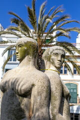Statue in Sitges, Catalonia, Spain