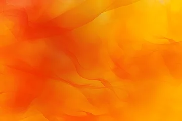 Fotobehang tangerine orange abstract vintage background for design. Fabric cloth canvas texture.  © nukkix wala