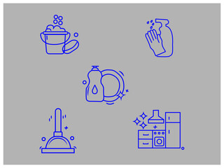 Cleaning Icons Set Editable stroke,icon set, services for cleaning and laundry in various rooms,Cleaning Line Icons Editable Stroke,Cleaning service,Cleaning Line Icons,Line with editable stroke.
