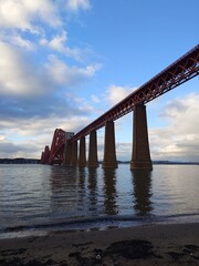 bridge over the river - forth rail bridge scotland