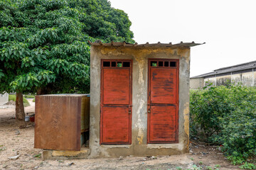 Toilets in Fatick, Senegal