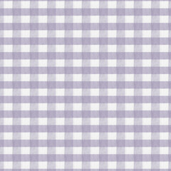 Mantel de tela a cuadros lila grisáceo y blanco para picnic. Tejido de diseño a cuadros.