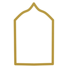 Islamic arch frame