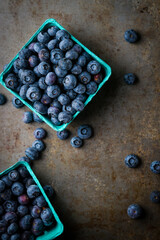 Fresh blueberries