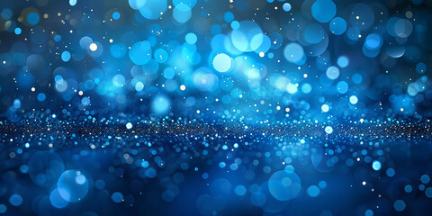 Abstract blue background. Christmas background 