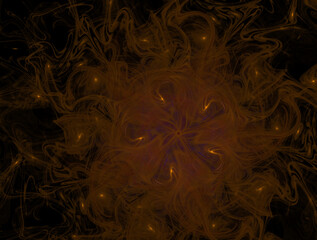 Imaginatory fractal abstract background Image