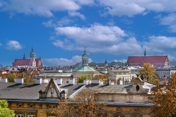 View of Krakow, Poland