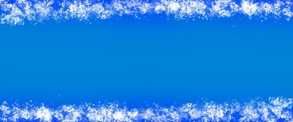 christmas background with snowflakes
