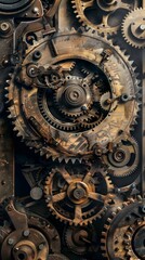 A mechanical marvel of precision and complexity