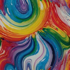 Abstract Rainbow Color background