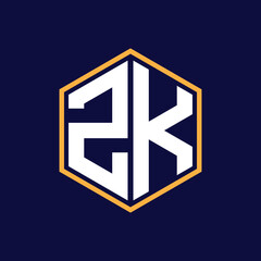 Obraz premium modern letter logo design