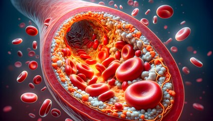 Cholesterol's Impact on Blood Flow