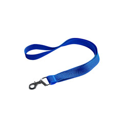 Blue lanyard isolated transparent, Generative AI