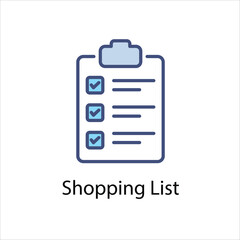 Shopping List icon