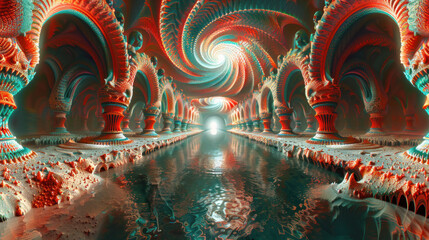 Unreal psychedelic architecture