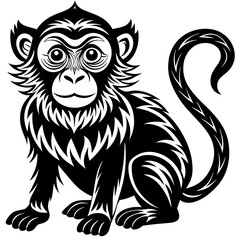 chinese-horoscope-year-monkey-vector-image