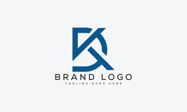 letter DK logo design vector template design for brand