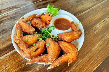 Fried chicken wings