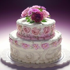 Petals and Pastries: Spring Cake Delight