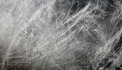 傷のあるガラスのテクスチャ