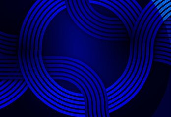 dark blue background with abstract blue geometric lines