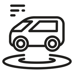 Smart van icon
