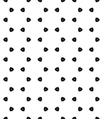 Black and white seamless abstract pattern. Background and backdrop. Grayscale ornamental design.
