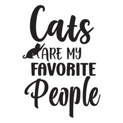 cats are my favorite people