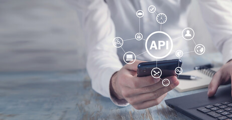 API-Application Programming Interface. Business