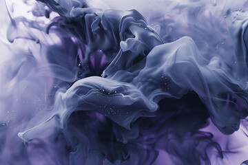 Fototapeta premium Abstract liquid texture of thick smoke