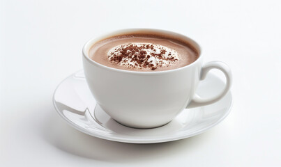 Fototapeta premium Delicious and Nutritious: Serve Healthy Cocoa for a Family Breakfast!