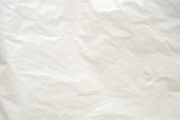 White plastic bag texture abstract background