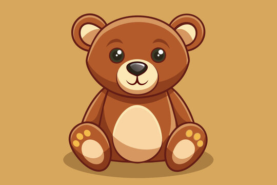 teddy bear vector illustration 