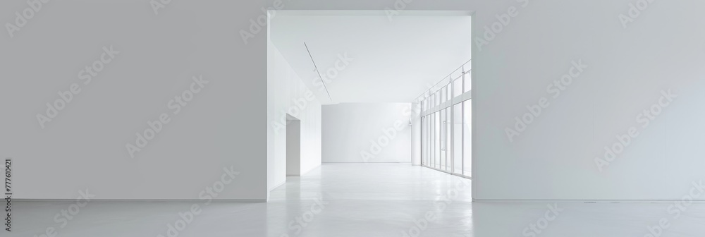 Poster a broad, white canvas, devoid of embellishment, presenting a minimalist backdrop that emphasizes ope
