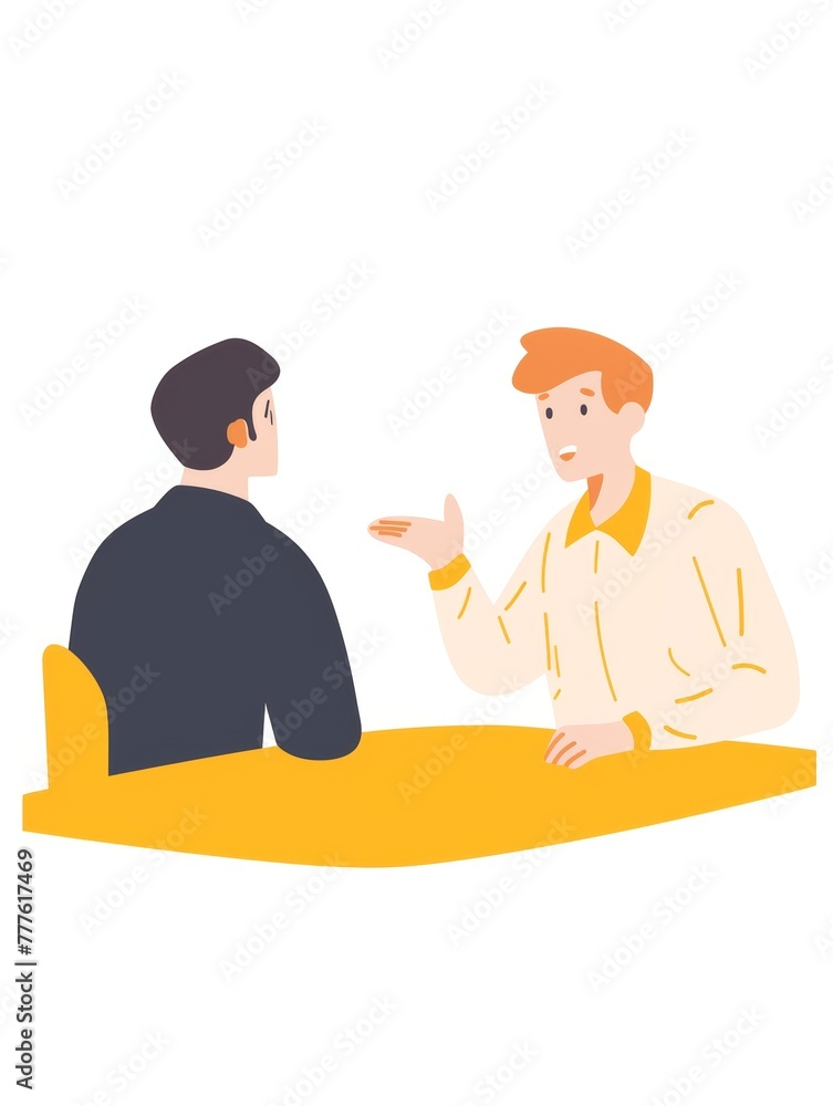 Aufkleber affirmation card depicting customer loyalty program management generative ai