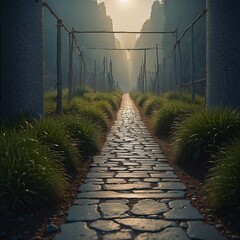 path in the night