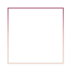 Neon square frame