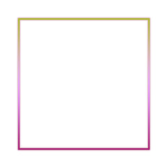 Neon square frame