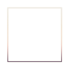Obraz premium Neon square frame