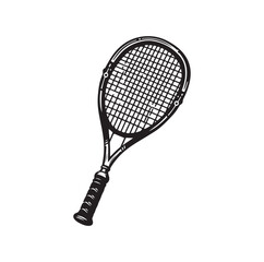 Squash racket vector illustration