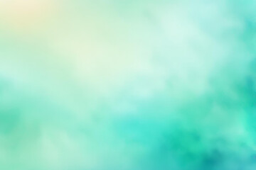 Abstract gradient smooth Blurred Watercolor Turquoise background image