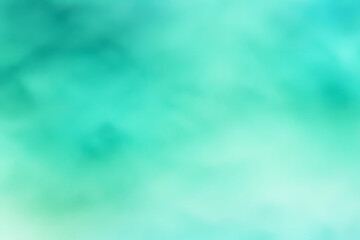 Abstract gradient smooth Blurred Watercolor Turquoise background image